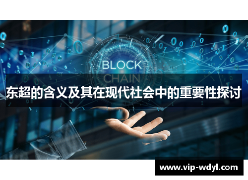 东超的含义及其在现代社会中的重要性探讨